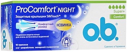 Ob Тампоны ProComfort Night Super Plus Comfort 16 шт
