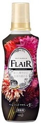 Kao Flair Fragrance Velvet Flower Кондиционер для белья с антибактериальным эффектом с нежным цветочным ароматом 540 мл