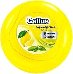 Gallus Гелевый освежитель воздуха Зеленый чай и лимон 150 г