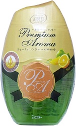 ST Shoushuuriki Жидкий дезодорант–ароматизатор для комнат с ароматом сладкого апельсина и бергамота 400 мл