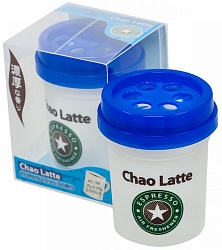 AUG Chao Latte Освежитель воздуха гелевый для салона автомобиля аромат черный кофе 140 г