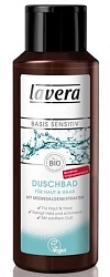 Lavera Био-гель 2 в 1 для мытья волос и тела линия Basis Sensitiv 250 мл
