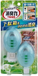 ST Shoshuuriki Жидкий дезодорант-ароматизатор для обувных ящиков Свежесть зелени 2 г