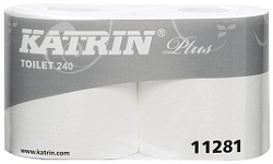 Katrin Plus Toilet 240 2-хслойная туалетная бумага из целлюлозы премиум качества в стандартных рулонах длина 34 метра