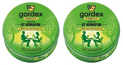 Gardex Family Свеча репеллентная от комаров 2 шт.