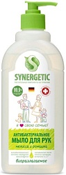 Synergetic Антибактериальное мыло Антизапах для мытья рук на кухне Лемонграсс и мята 0.5 л