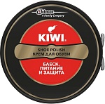 Kiwi Крем для обуви Блеск, питание и защита Черный 50 мл