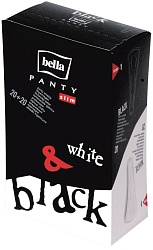 Bella Прокладки ежедневные Panty Slim Black&White 40 шт