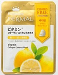 Dermal Premium Маска косметическая с коллагеном и витамином C