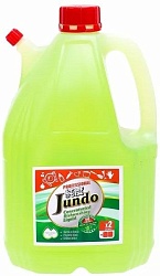 Jundo Green Tea With Mint  Концентрированный эко-гель с гиалуроновой кислотой для мытья посуды и детских принадлежностей, зеленый чай с ментолом, 4 л