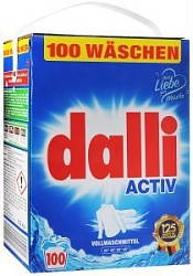 Dalli Active Порошок для стирки светлого и белого белья 100 стирок 6,5 кг