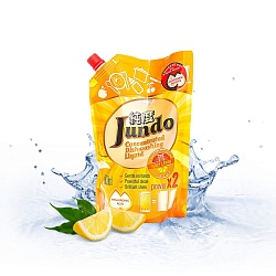 Jundo Концентрированный гель с гиалуроновой кислотой для мытья посуды и детских принадлежностей Juicy Lemon 800 мл