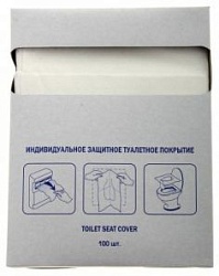 Toilet Seat Cover Покрытия для унитаза 4 сложения 100 шт