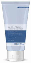 Dermal Cleanser White Aqua Средство для умывания кремовое с гиалуроновой кислотой 150 г