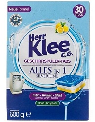 Clovin Таблетки для посудомоечных машин Herr Klee 30 шт