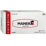 Maneki Black White Салфетки бумажные с ароматом жасмина, 2 слоя белые, 19х19,5 см, 224 шт
