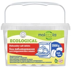 Molecola Соль таблетированная для посудомоечных машин 2000 г