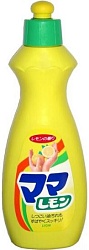 Lion Средство для мытья посуды Mama Lemon с ароматом лимона крышка с дозатором 380 мл