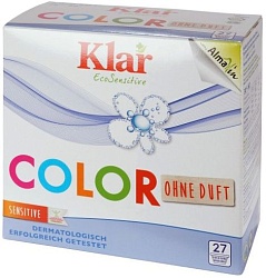 Klar Стиральный порошок для цветного белья концентрированный 27 стирок 1,375 кг