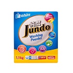 Jundo Aroma стиральный порошок для белого белья с кондиционером  2 в 1, с протеинами шелка и ароматом лилии 1,1 кг.