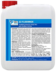 DEC Prof 23 Floornex Универсальное средство для мойки полов 5 л