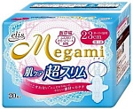 Megami Гигиенические прокладки Megami Elis Мини c крылышками 23 см 20 шт