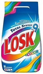 Losk стиральный порошок Color автомат 3 кг