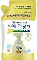 CJ Lion Пенное мыло для рук Ai-Kekute для чувствительной кожи запасной блок 200 мл