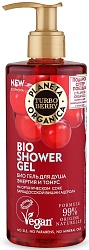Planeta Organica Turbo Berry Гель для душа-био Энергия и Тонус Ацерола с дозатором 300 мл