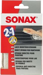 Sonax Универсальная мягкая губка для удаления насекомых двухсторонняя