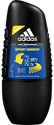 Adidas Sport Energy Дезодорант-антиперспирант-ролик для мужчин 50 мл