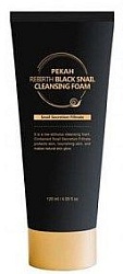 Pekah Rebirth Black Snail Очищающая пенка для умывания с муцином черной улитки 120 мл