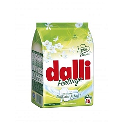 Dalli Feelings Стиральный порошок для стирки белого и светлого белья с свежим цветочным ароматом 16 стирок 1,04 кг