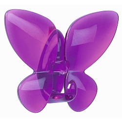 Spirella Крючок для ванной Mariposa фиолетовый