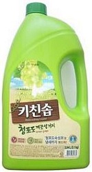 Mukunghwa Дезодорирующее средство для мытья посуды, овощей и фруктов в холодной воде Зелёный виноград 3,04 л