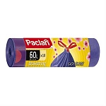 Paclan Мешки для мусора с тесьмой Aroma фиолетовый 60 л 10 шт