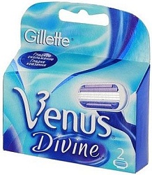Gillette Venus Divine Сменные кассеты для бритья 2 шт