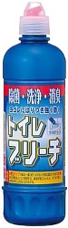 Nihon Чистящее дезинфицирующее средство для туалета Toilet Bleach с отбеливающим эффектом 500 мл