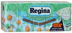 Regina Бумажные платочки Ромашка ароматизированные с декорацией 4 слоя спайка 10 шт