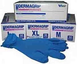 Dermagrip перчатки смотровые размер M 25 пар 50 шт