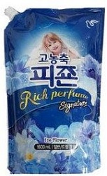 Pigeon Rich Perfume Signature Кондиционер для белья супер-концентрат с ароматом Ледяной цветок в мягкой упаковке 1600 мл