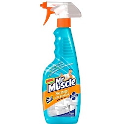 Мистер Мускул чистящее и моющее средство для ванной "Эксперт для ванной" 5 в 1, с распылителем, 500 мл