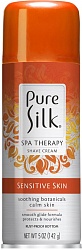 Pure Silk Крем-пена для бритья для чувствительной кожи Sensitive Skin Therapy Shave Cream 142 г