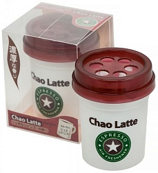 AUG Chao Latte Освежитель воздуха гелевый для салона автомобиля аромат кофе 140 г