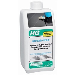 HG Средство для мытья глянцевой плитки без разводов 1000 мл