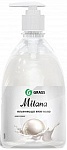 Grass Жидкое крем-мыло Milana жемчужное с дозатором 500 мл