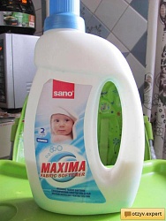 Sano Maxima Смягчитель для белья Baby алоэ вера 5 в 1: аромат, нейтрализация запаха, мягкость, антистатик, лёгкая глажка 2 л