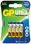 GP Алкалиновые батарейки Ultra Plus 24AUP-2CR4 4 шт на блистере