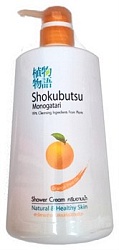 Lion Thai Shokubutsu Крем-гель для душа с апельсиновым маслом 500 мл