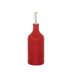 Emile Henry Бутылка для масла и уксуса, 0.45 л, красная